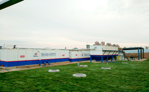 MBR运用：：疏散式污水处理